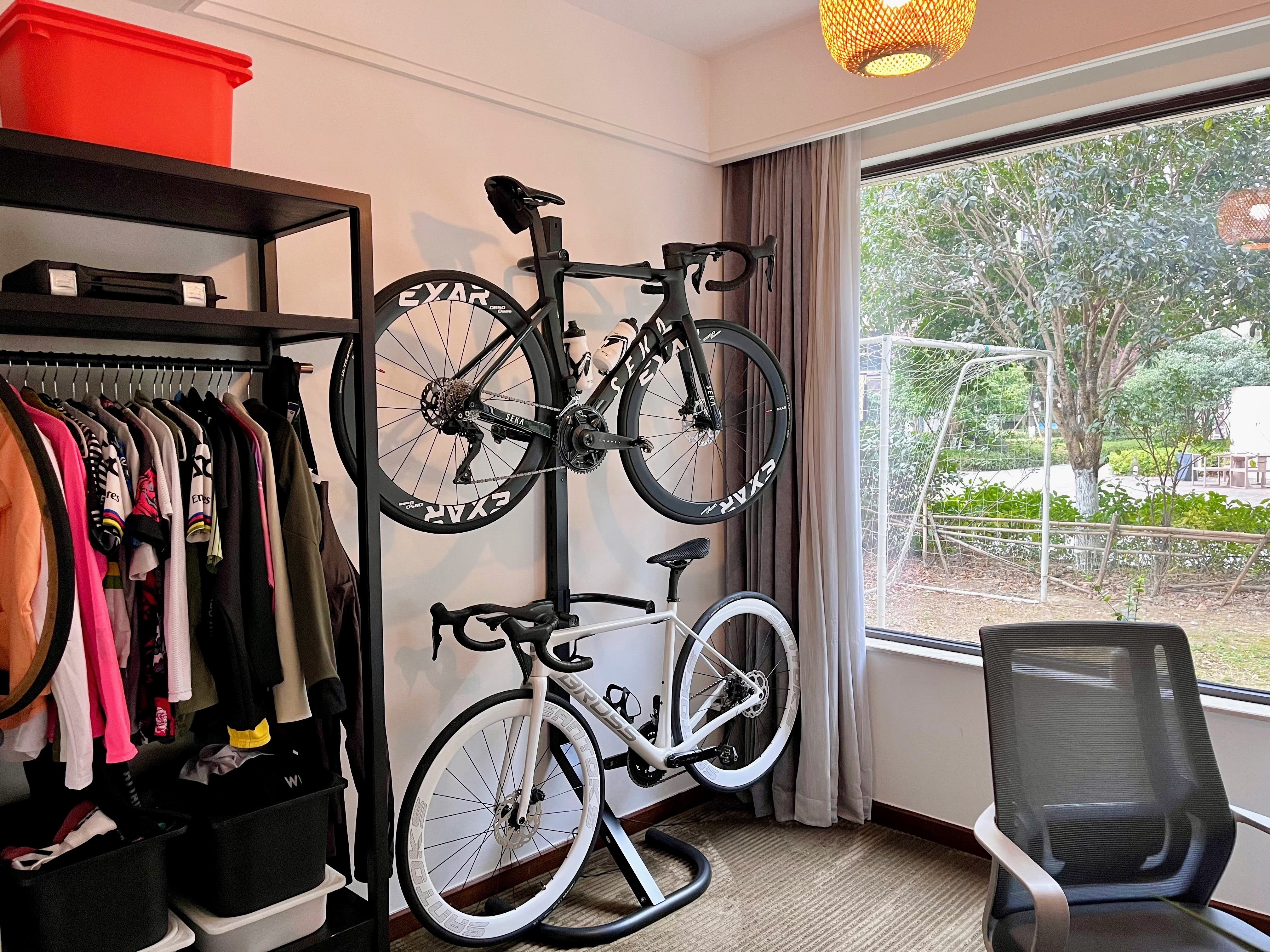Our bike room
