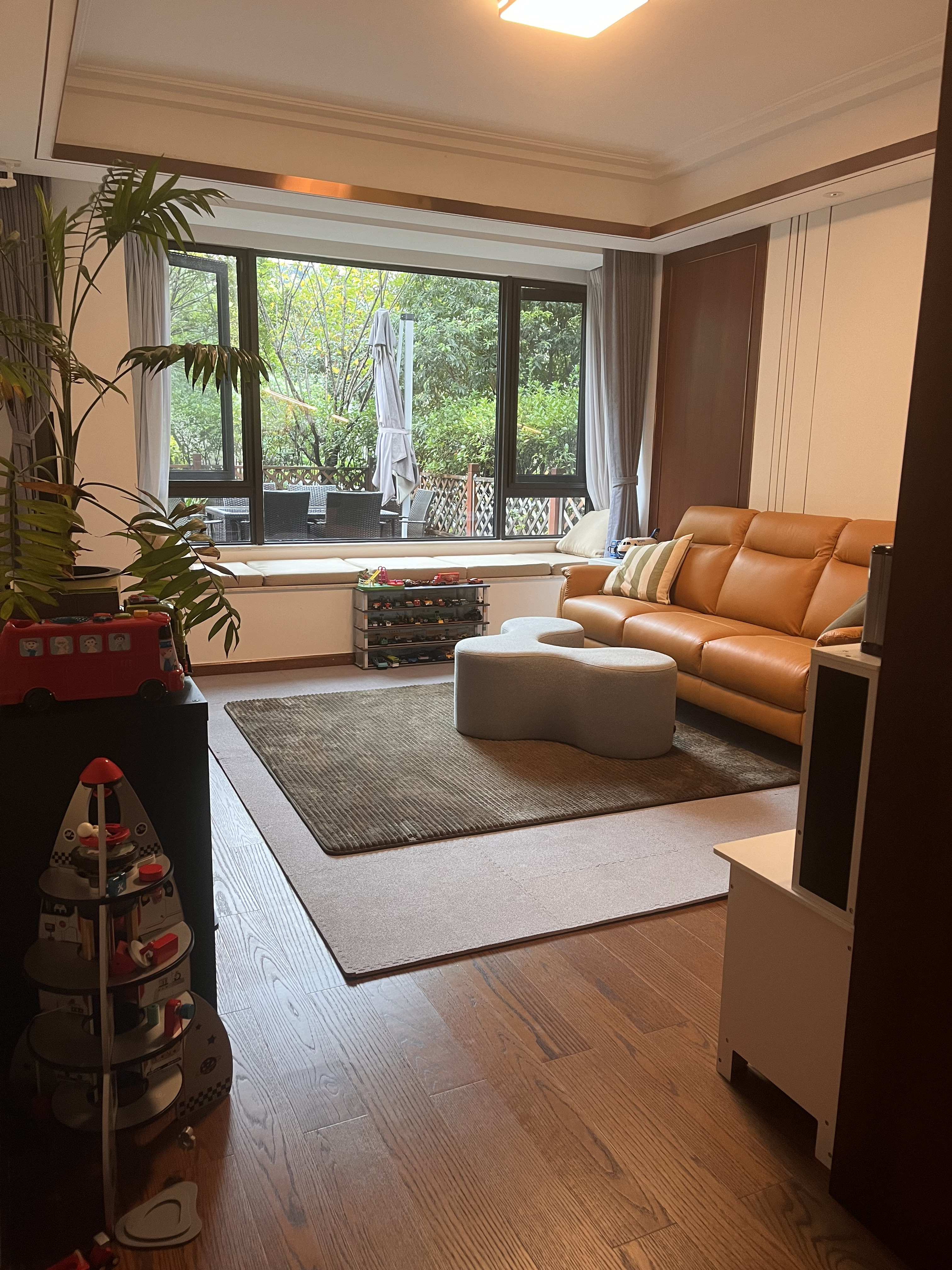 Organized living room